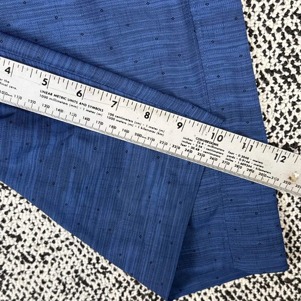Calloway Golf Shorts Mens 32 Polyester Blend Blue Diamond Print‎ Lightweight